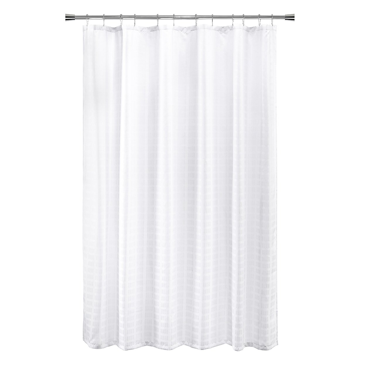 Hooked Bay Blocks Shower Curtain