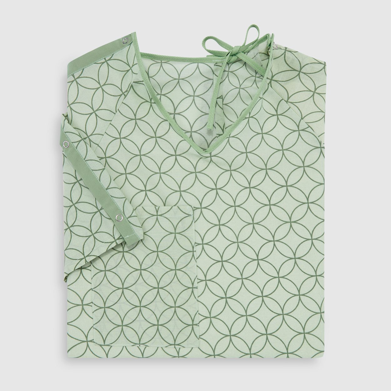 PatientGown-EStar-Lapover-IV-TelePocket-MotifGreen.jpg