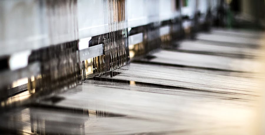 A fabric weaving machine