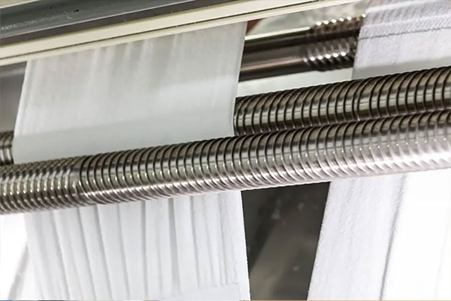 A photo showing part of our Room Ready process in one of our manufacturing facilities.