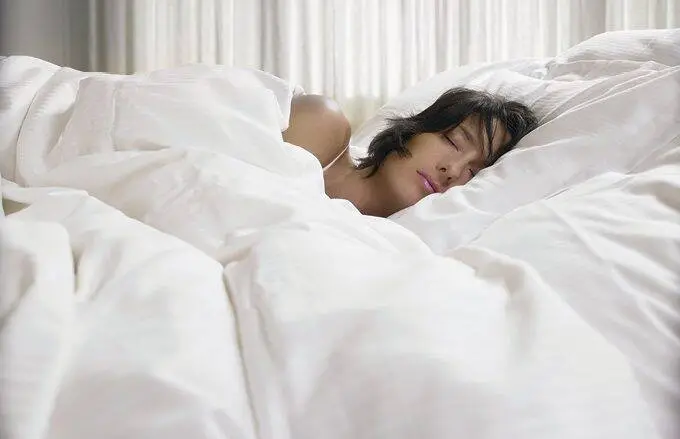 Sleeping on Pillow
