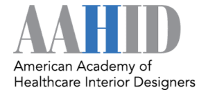 Logo for American Academy of Healthcare Interiors Designers
