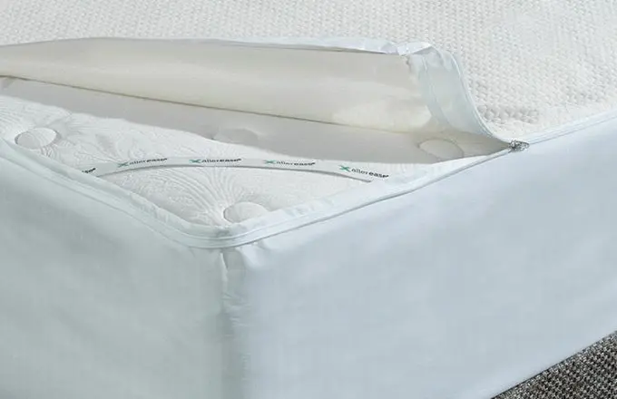 AllerEase Mattress Encasement with zip-off top