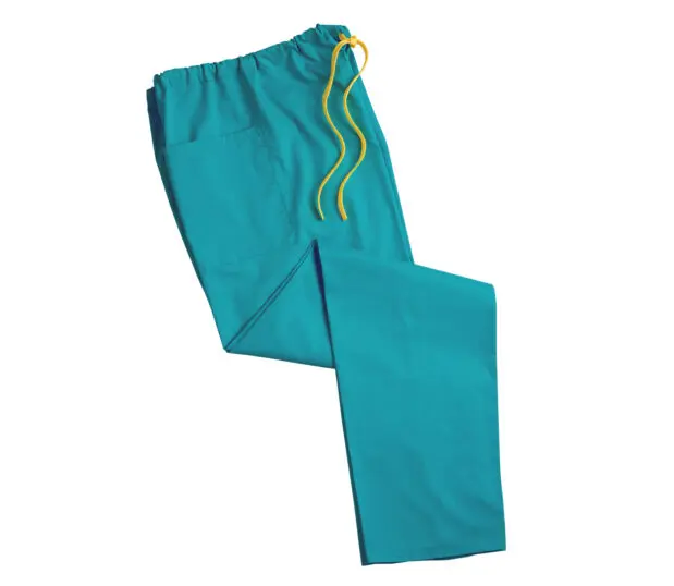 Excel® Unisex scrub pants swatch color in Teal.