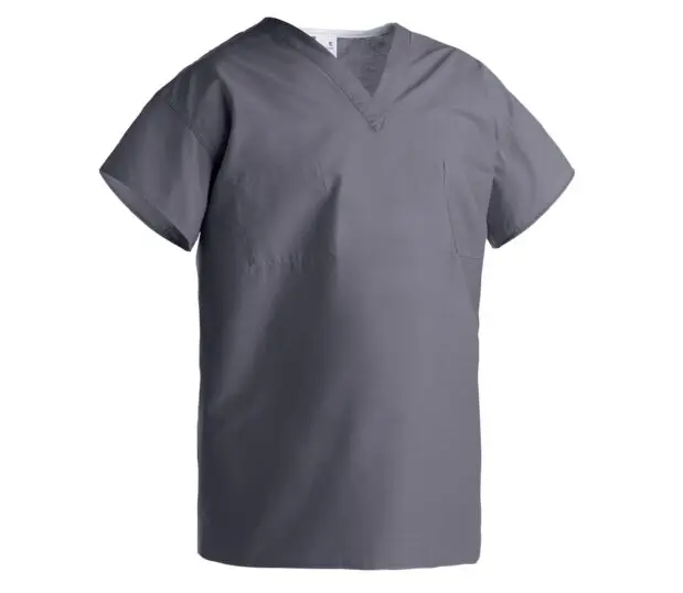 Color swatch of our Standard Classic Unisex Scrub Shirt shown in Slate.