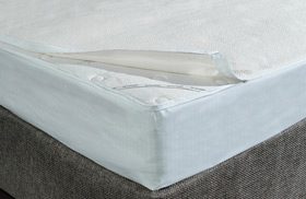 allerease mattress protector corner zipped off