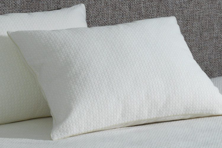 Two AllerEase Platinum Pillow on a Bed.