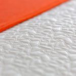 Custom Top of Bed: Icebreaker Top Cover. Icebreaker is random triangular pattern.