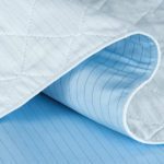 The incontinence pads shown here are DermaTherapy® Underpads.