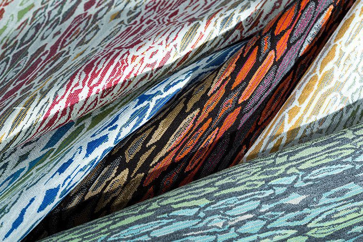 Crystallize is a pattern in the Sunbrella outdoor fabric line.