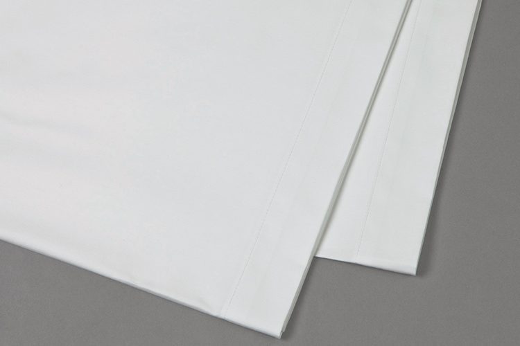 A close up shot of Standard Textile sheets.