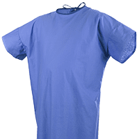 100 cotton specialty gown