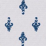 Hospital Gown fabric swatch in Embassy Navy centurycloth. We offer medical gowns in a variety of fabrics and weights. Our patient gowns provide comfort and confidence for patients and are engineered for quality and durability.