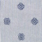 Hospital Gown fabric swatch in Standard Classic Blue centurycloth. We offer medical gowns in a variety of fabrics and weights. Our patient gowns provide comfort and confidence for patients and are engineered for quality and durability.
