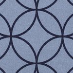 Hospital Gown fabric swatch in motif blue E*star®. We offer medical gowns in a variety of fabrics and weights. Our patient gowns provide comfort and confidence for patients and are engineered for quality and durability.
