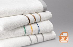 stack of fitness towels