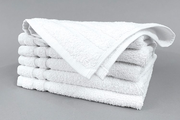 Stack of VersaTowel hybrid hand-wash towels