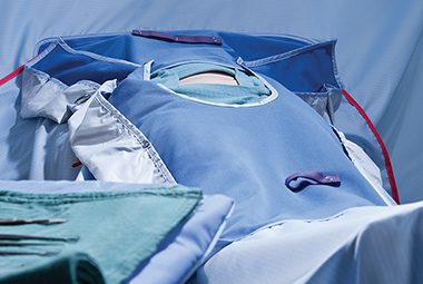 SurgiTex™ Reusable Surgical Textile Solutions are shown here.