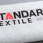 Standard Textile Towel with logo woven into the towel