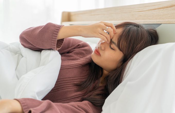 Sleeping with allergies can be a headache