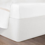 CIrca Bed Wrap shown in White.
