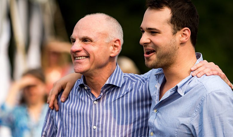 Gary and Alex Heiman standing next to each other