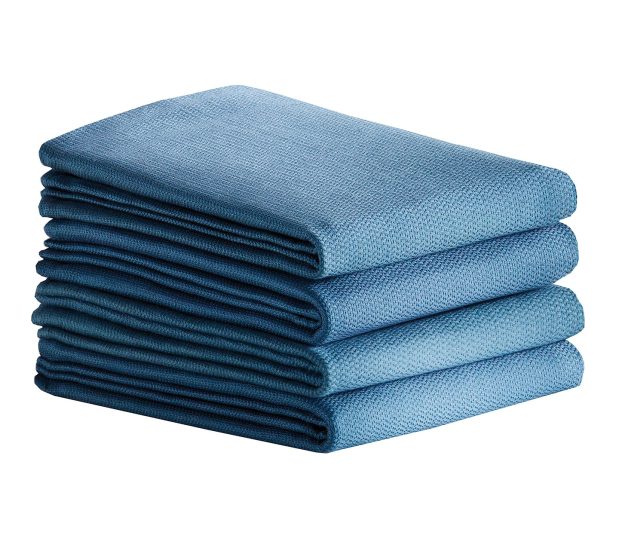This is a stack of four of our PerVal® Surgical Towels. These Ceil surgical towels feature the absorbency of all-cotton construction.