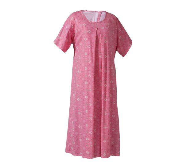This is a silhouette of our xHealing Spaces® Mother’s Gown. These maternity gowns are a lapover design made from a heavyweight Jersey Knit fabric.