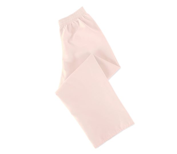 Pediatric Pajama Pants Children’s Healthcare Apparel. Made from our ChildGuard™ Fabric. Include Self-drawstring waist or Self Multi-Stitch elastic waist in various child-friendly colors and patterns. Shown in Coral.