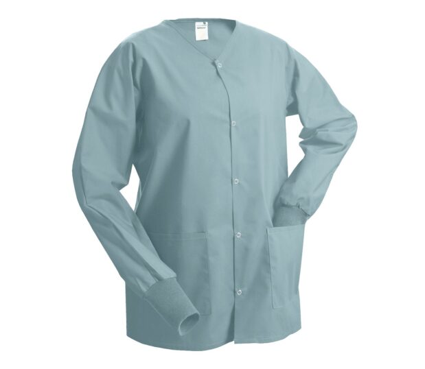 Unisex Softweave® Unisex Warm-Up Jacket silo in Misty.