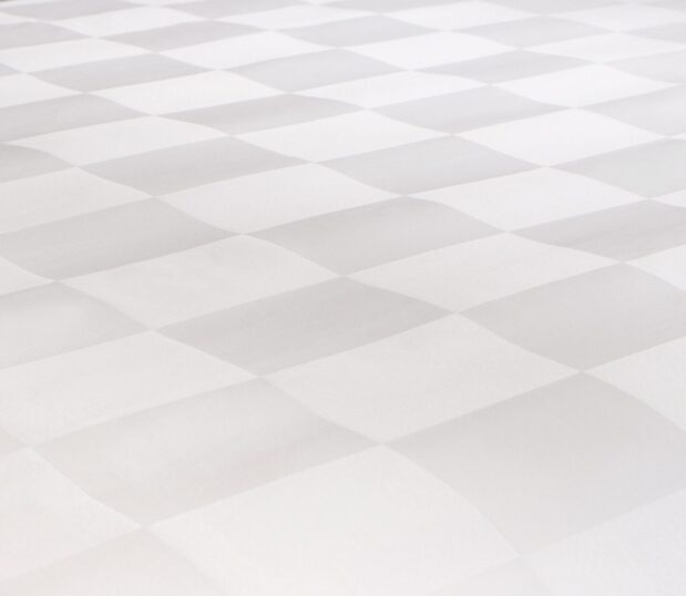Detail of Brix pattern of Centium Satin sheets.