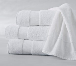 The Big Flufftie' - Hotel Quality Towels, White - LAST REMAINING STOCK -  Yorkshire Linen Beds and More