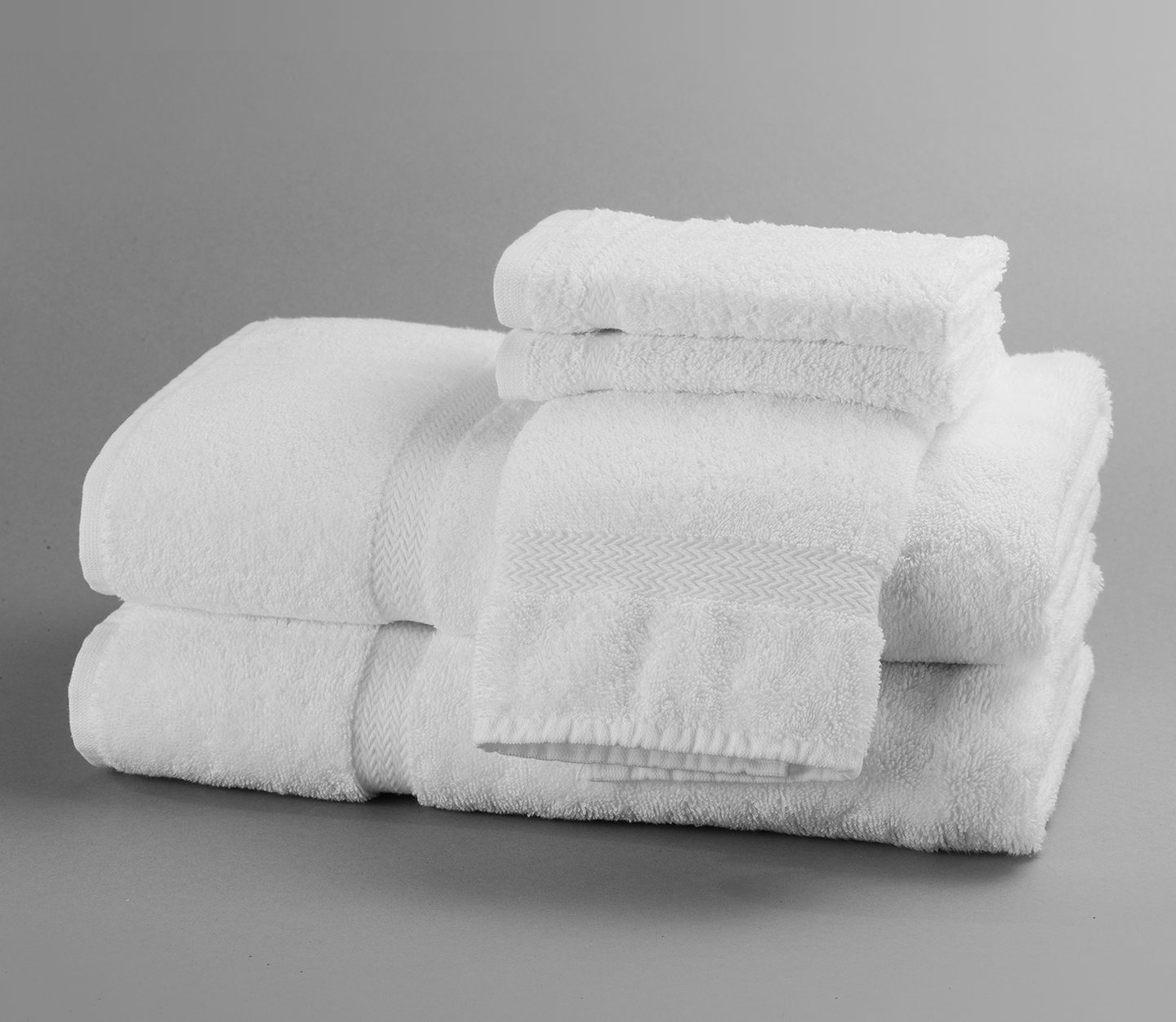 12 Pack Luxury Hotel Bath Towels 27x52 High Quality Soft Ring Spun Cotton  14 Lbs with Designer Dobby Border