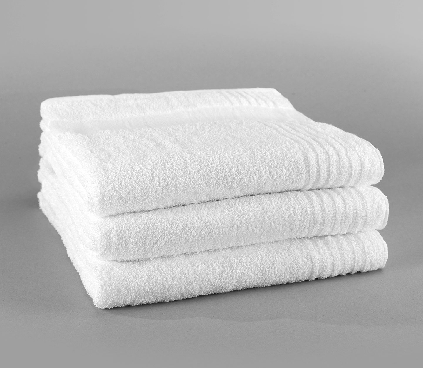 ***BULK PRICE*** Solid Plain Weave Kitchen Towels - WHITE