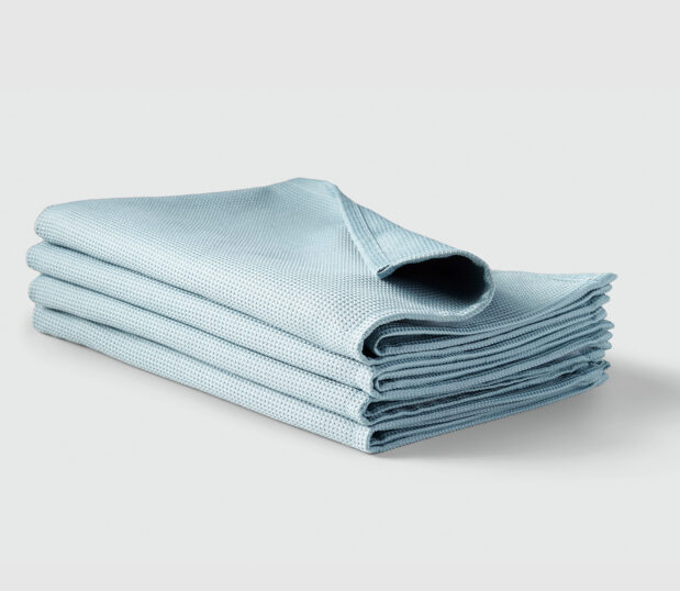 WaffleWeave+ surgical towel in Ceil