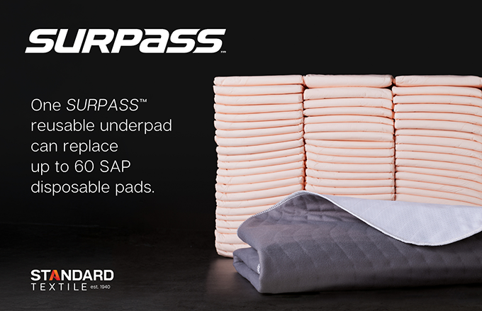 SURPASS™ redefines what’s possible, offering unmatched moisture control, rapid surface drying, and exceptional patient comfort that meets or exceeds the performance of current disposable and reusable alternatives.